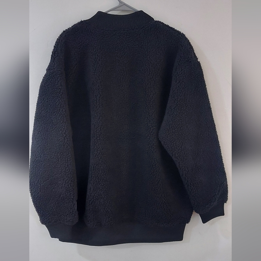 Fabletics Teddy Oversized Jacket Size Medium A4 - image 8